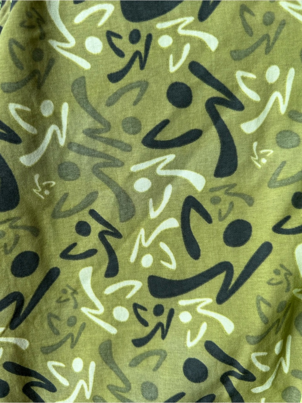 Zumba Fitness Windsurf Zip-Up Jacket in Soldier Print Size Medium - Picture 5 of 7